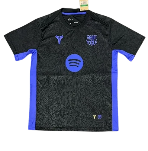 IVO professional soccer jersey in black with purple accents, featuring team crest and moisture-wicking fabric.